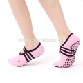 Dames Pilates Ballet Chaussettes Chaussette De Danse Pantoufles Femmes Anti Slip Bandage Coton Sports Yoga Chaussettes en gros